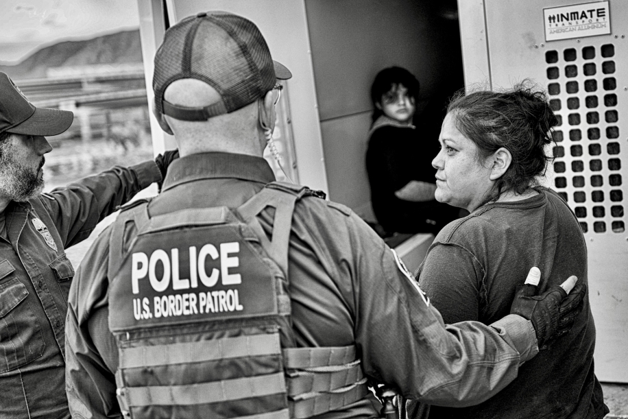 Optics of a War Zone at the Border