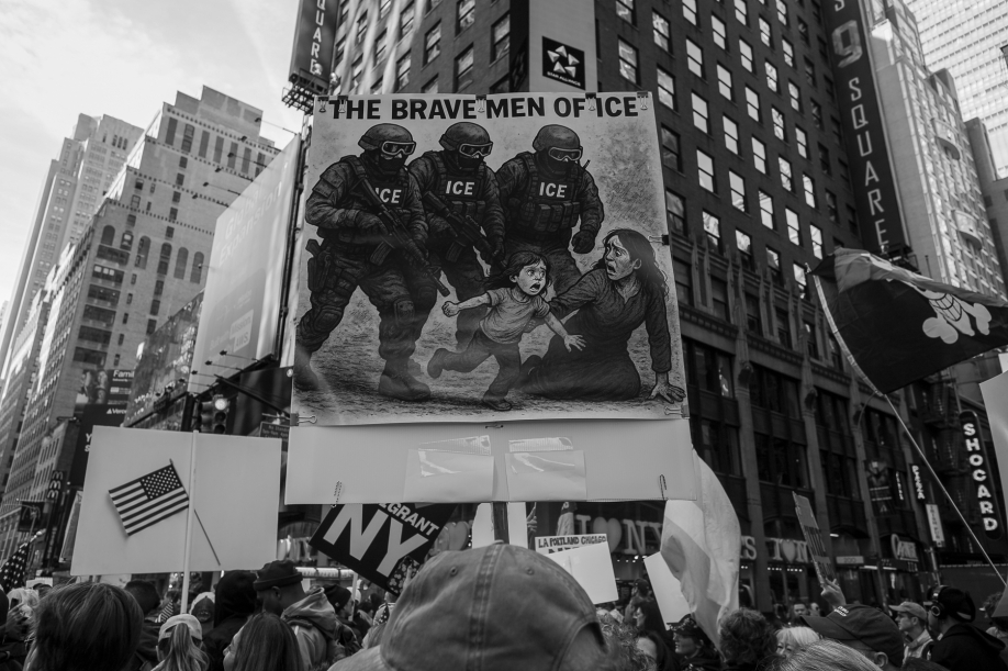 No Kings Day march New York City