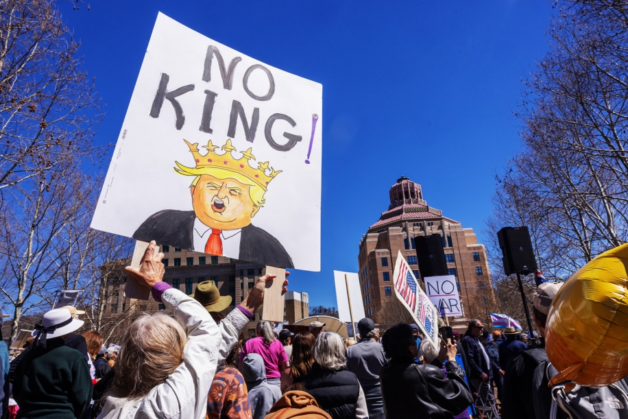 No Kings. March 28, 2026