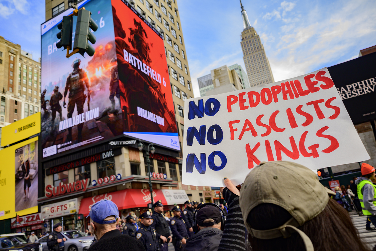 No Kings in New York City