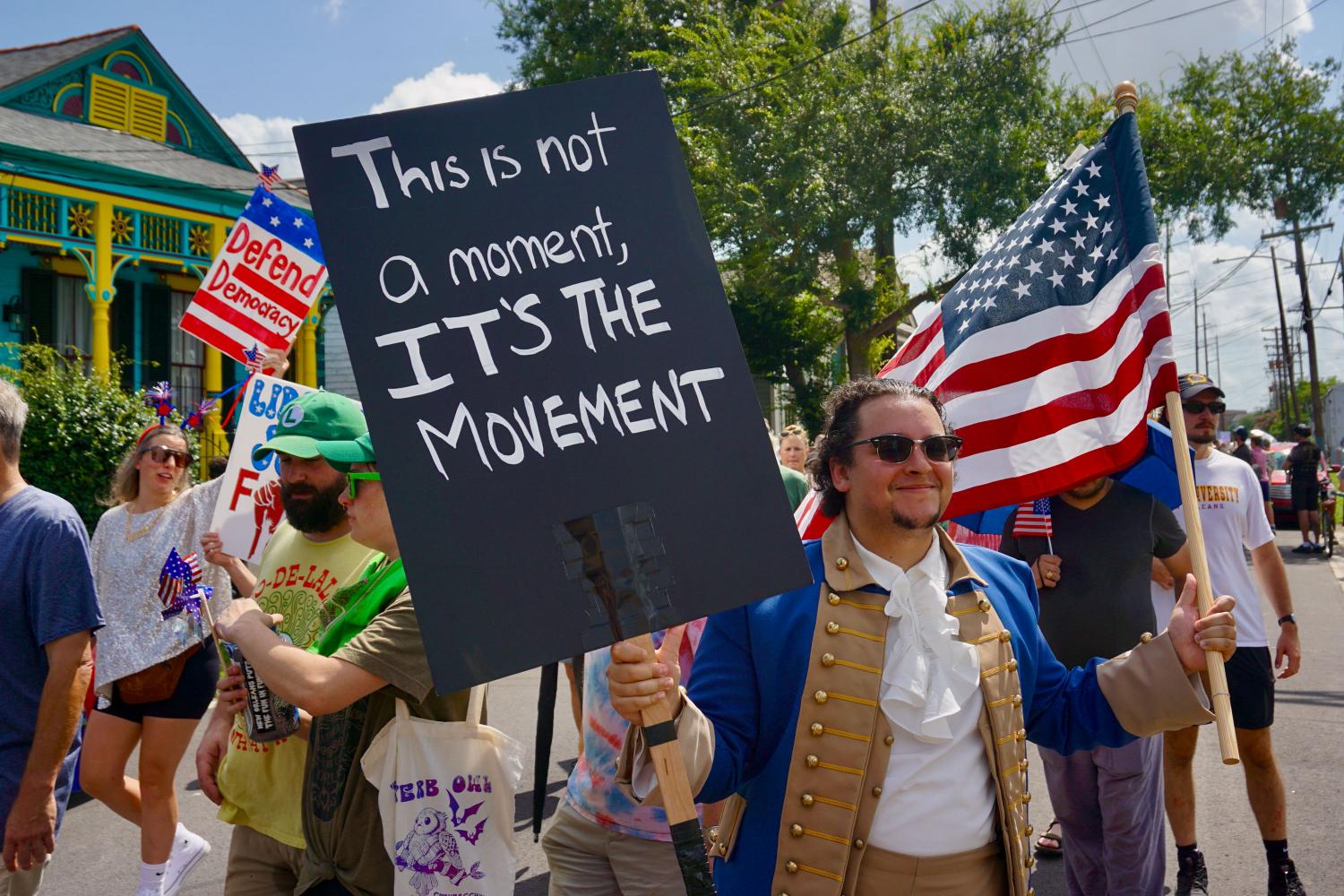 No Kings Protest, New Orleans